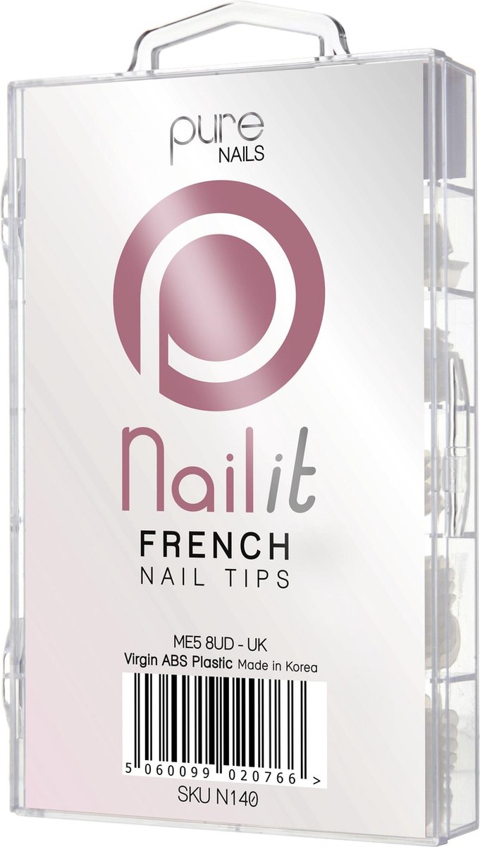 Pure Nails French Tips - 100 stuks mixed -
