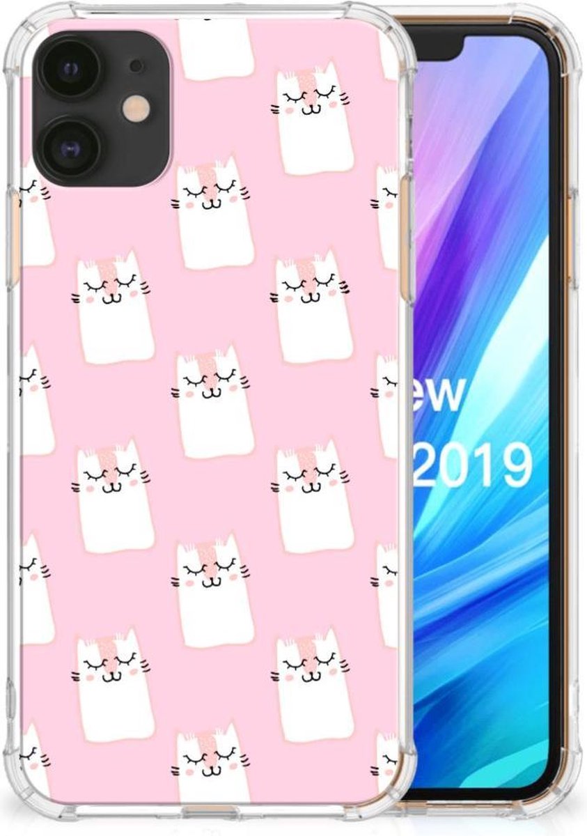 Apple iPhone 11 Case Anti-shock Sleeping Cats