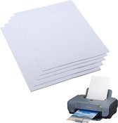 20 bladen x A4 glanzend glanzend fotopapier voor inktprinter 210mm x 297mm wit