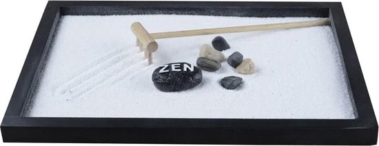 Yoga Meditatie Zen Garden Japanse Rock Gardens Kits Feng Shui Decor Zand Tabletop Rake