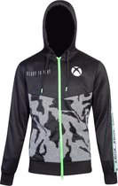 Xbox Vest met capuchon -M- All Over Print Tech Zwart