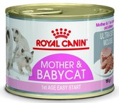 Royal Canin Wet Mother & Babycat Mousse - Nourriture pour chats - 195 gr