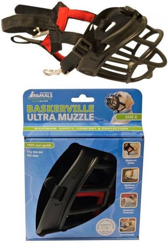 size 4 baskerville ultra dog muzzle amazon