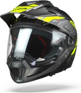 Nolan N70-2 X Grandes Alpes 23 Flat Lava Grijs Geel Integraalhelm - Motorhelm - Maat XXXL