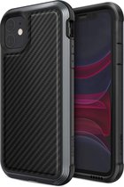 Raptic Lux Apple iPhone 11 Hoesje Carbon Fiber Zwart