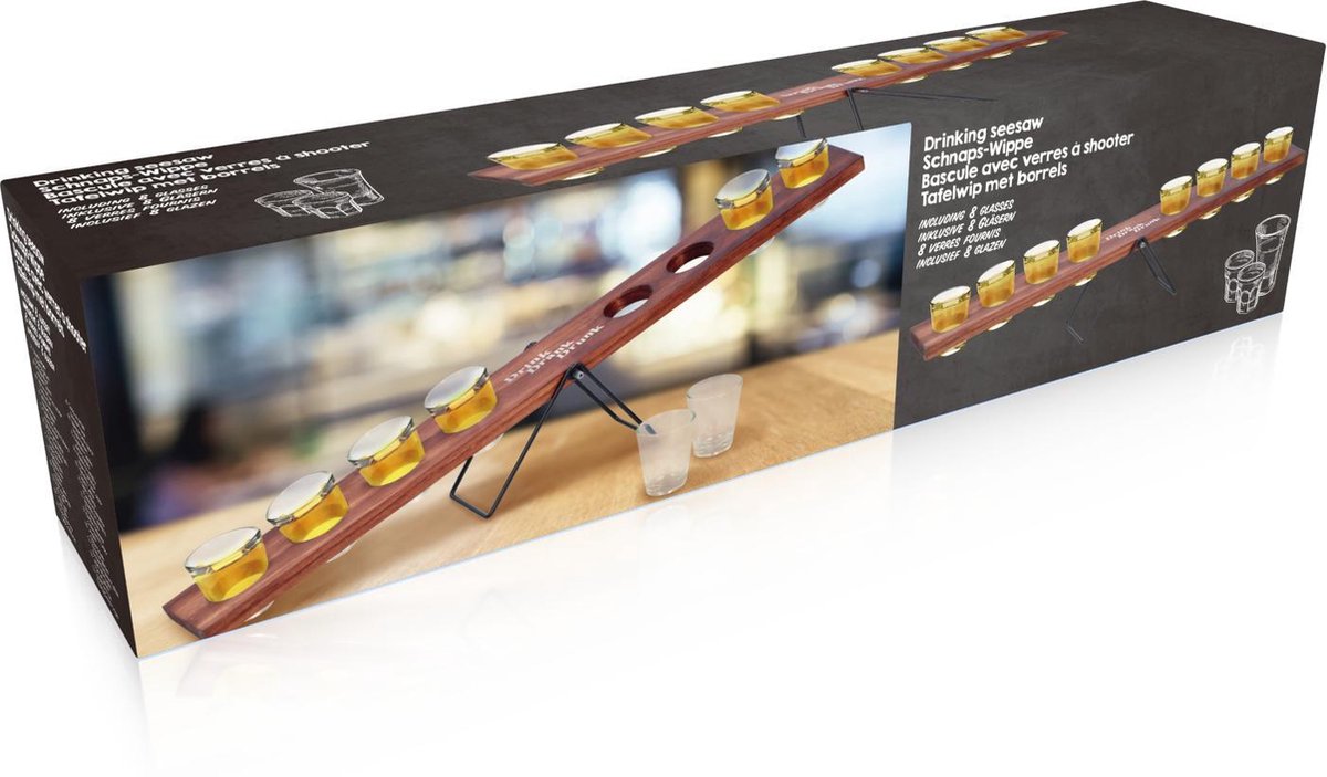 Lifetime Tafel Wip - Incl. Shotglazen - Spel - 10 Delig