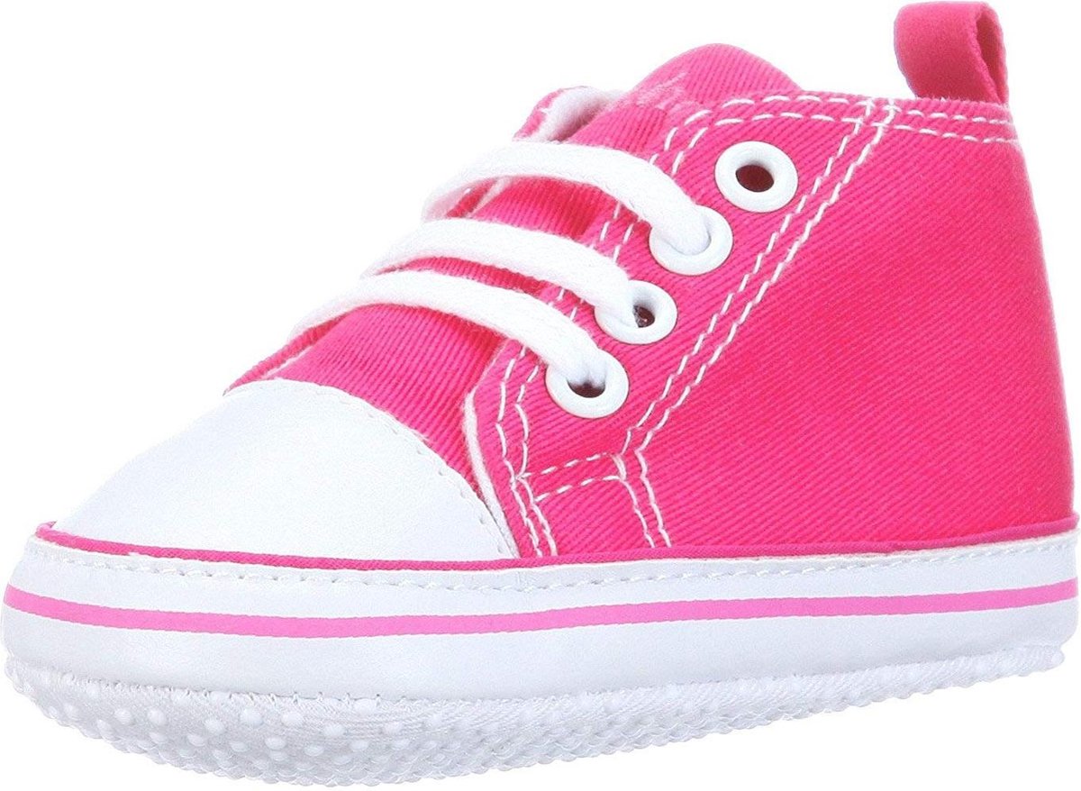 Playshoes Babyschoenen Canvas Meisjes Roze