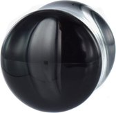 Double Flared Zwart Onyx Plug - 16 mm ©LMPiercings