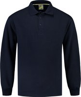 Lemon & Soda Lem3213 L&s Sweater Polo Open Hem 296c Navy Xxxl Him 296C Navy XXXL HIM