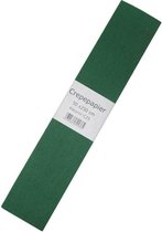 Crepepapier groen 50x250 cm