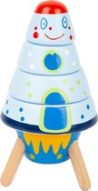 Small Foot Stapelraket Space Hout Junior 15 Cm 5-delig