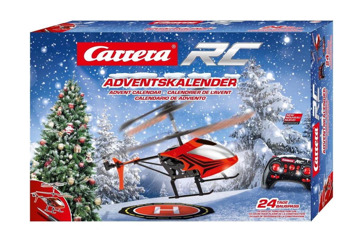 Carrera RC Advent Calendar with 2,4GHz RC Helicopter - Bestuurbare auto |  bol.com