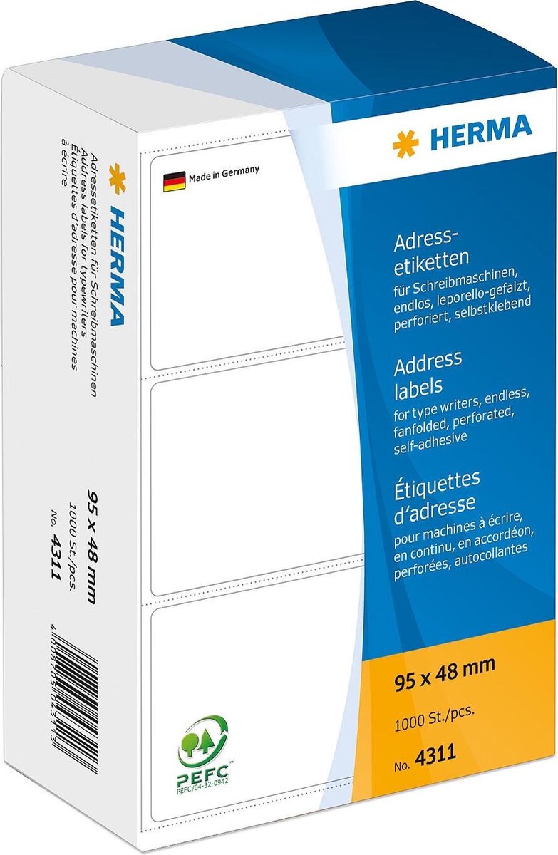 HERMA 4311 adreslabels
