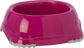 Moderna plastic hondeneetbak Smarty 3 19 cm hot pink (inhoud 1245 ml)