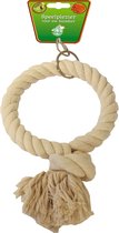 Katoenen touwring klein 13 cm 1-ring
