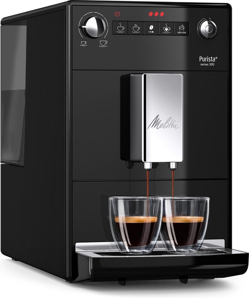 Afbeelding 3 van Melitta Purista F23/0-102 - Volautomatische Espressomachine - Zwart