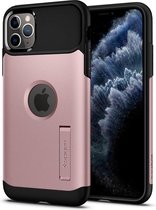 Spigen Slim Armor TPU Polycarbonaat iPhone 11 Pro Max Case - Rosé Goud