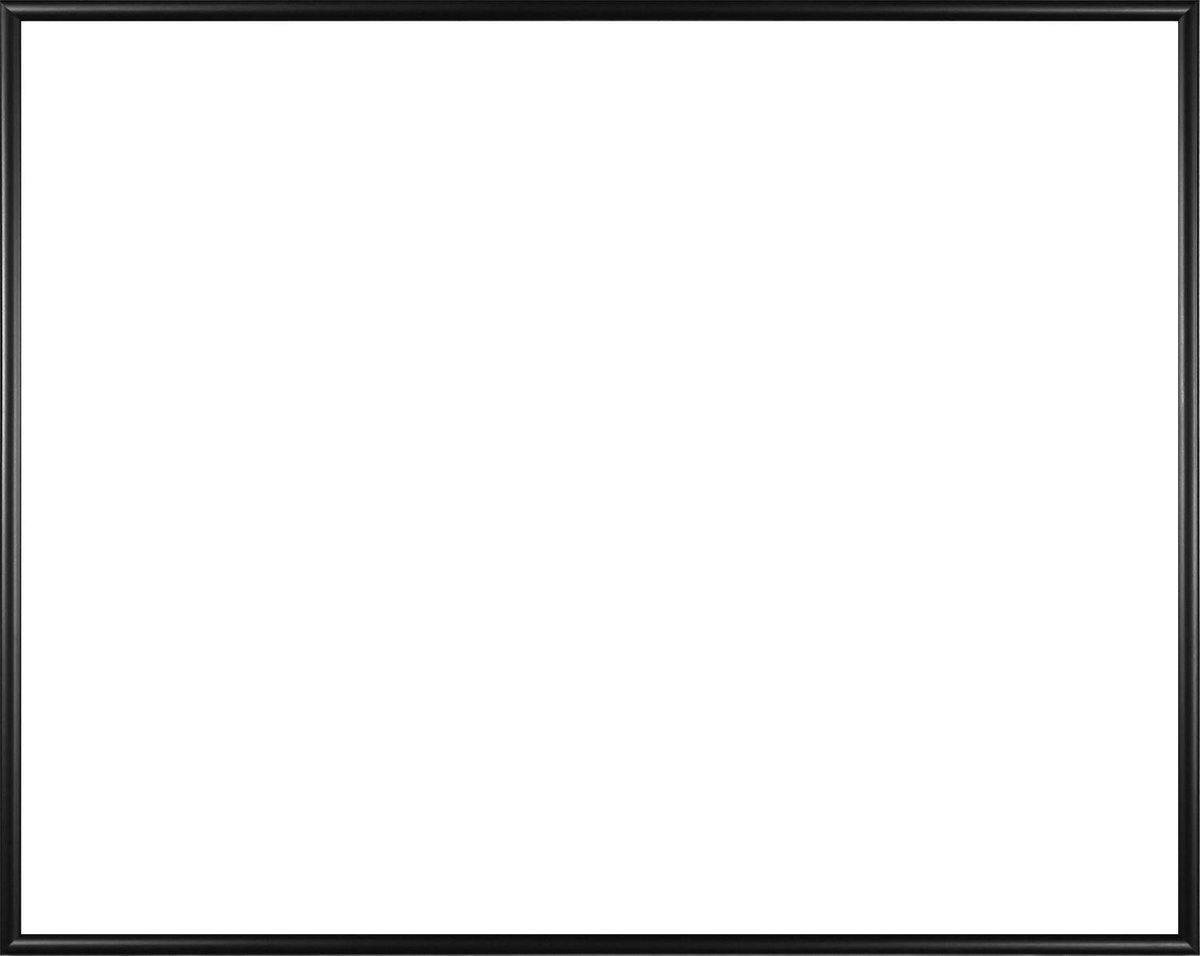 Homedecoration Easy – Fotolijst – Fotomaat 28x43 cm – Kunststof – Zwart mat
