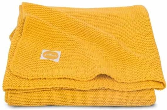 Jollein Basic knit Deken 75x100cm ocher