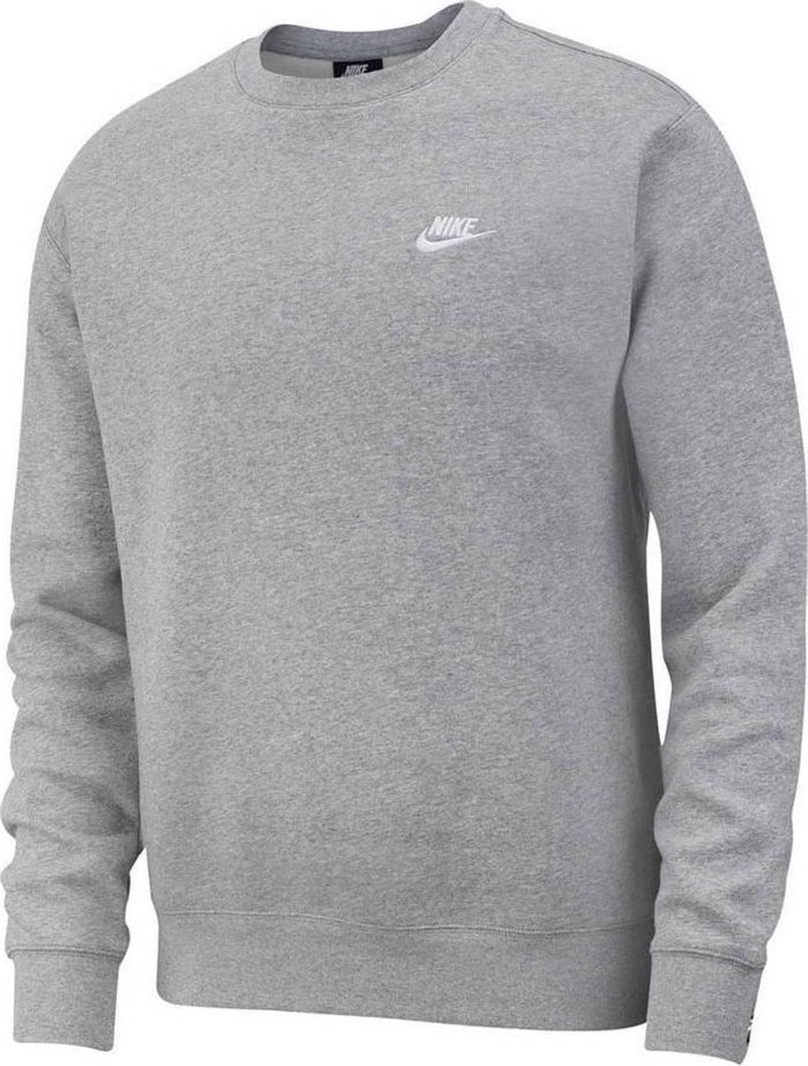 Nike Sportswear Club sweater heren grijs | bol