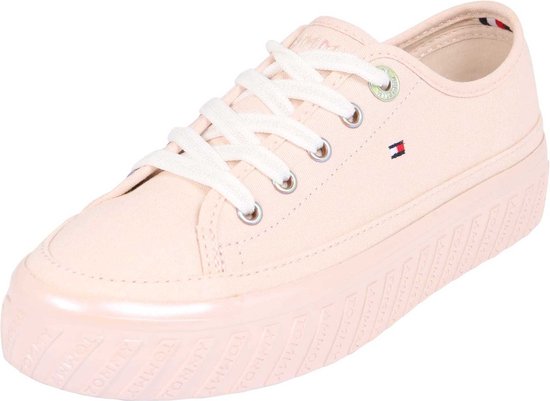 Tommy Hilfiger sneakers laag outsole detail flatform sneaker Rosa-39 |  bol.com