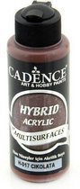 Cadence Hybride acrylverf (semi mat) Chocolade 01 001 0017 0120  120 ml