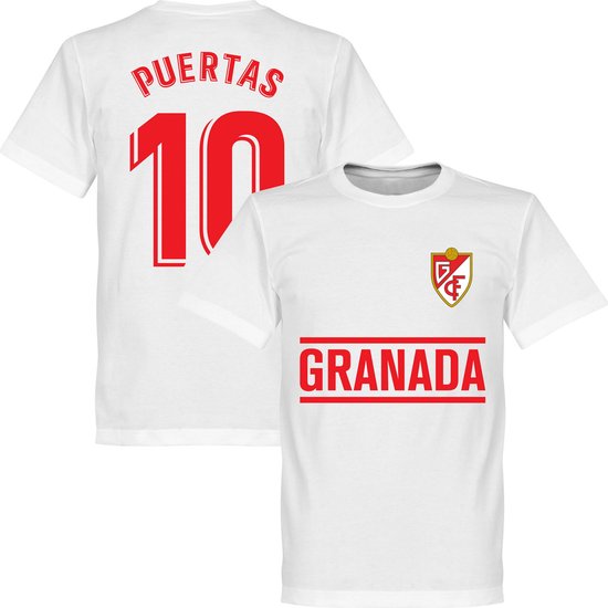 Granada Puertas 10 Team T-Shirt - Wit - XS