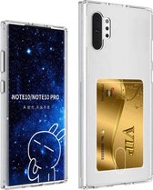 Samsung Galaxy Note 10 Plus  Shock case met pashouder