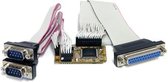 StarTech.com 2s1p Seriële Parallele Combokaart Mini PCI Express voor Geïntegreerde Systemen