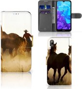 Huawei Y5 (2019) Telefoonhoesje met Pasjes Design Cowboy