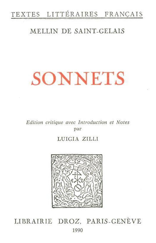 Textes littéraires français - Sonnets (ebook), Mellin de Saint-Gelais ...