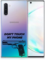 Geschikt voor Samsung Galaxy Note 10 Silicone-hoesje Pistol DTMP