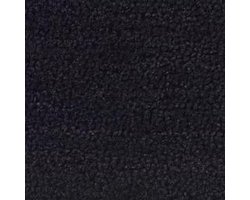 Kokosmat zwart op maat 17mm - 100 x 120 cm