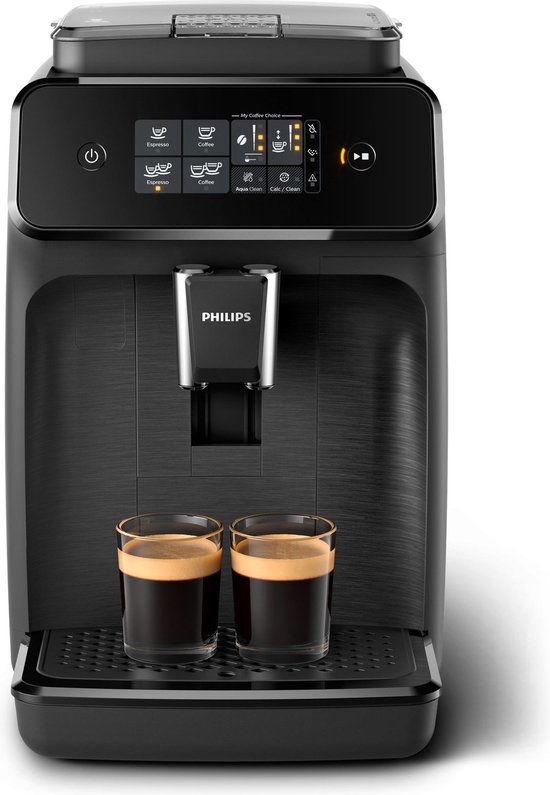 Bediening - Philips EP1200/00 - Philips series 1200 - EP1200/00 - Espressomachine - Mat Zwart