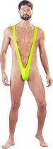 Sevenjoyment – Elastisch en  Mankini in Minimalistische Stijl voor Leuke Feestjes of Strand – Maat M-L – Groen