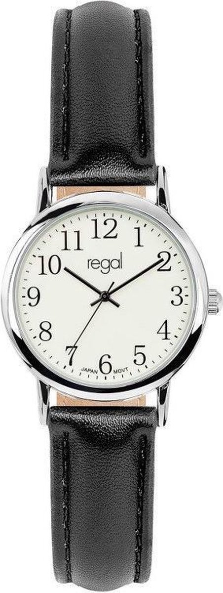 Regal Horloges- Regal horloge met een zwarte band | bol.com