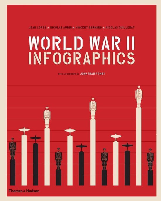 Boek cover World War II Infographics van Jean Lopez (Hardcover)