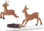 Lemax - Prancing Reindeer - Kersthuisjes & Kerstdorpen