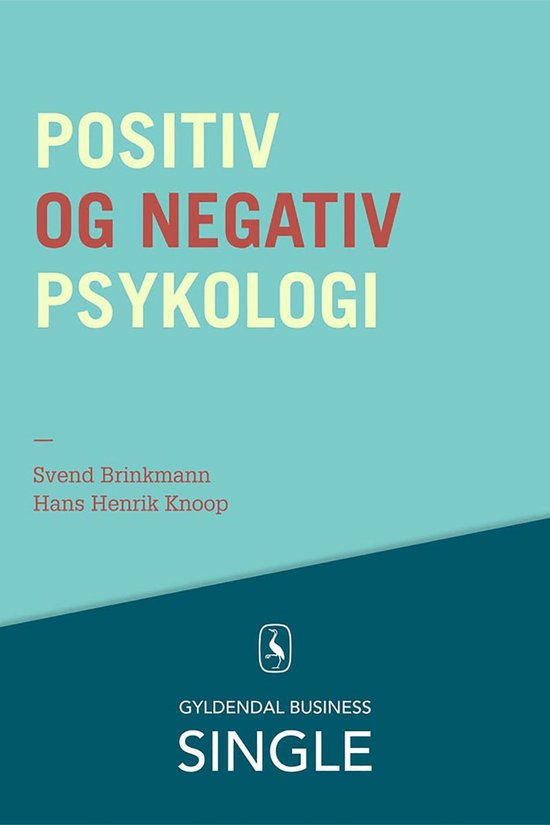 Positiv og negativ psykologi - cover
