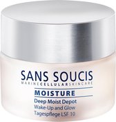 Sans Soucis Deep Moist Depot Wake Up and Glow Cream SPF 10 Dagcrème 50 ml