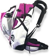 Airflow Wedstrijdtas: sporttas (sportrugzak) voor wielrennen en schaatsen | roze