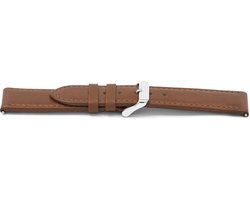 Horlogeband L330 Kayak Bruin Leder 30x28 mm