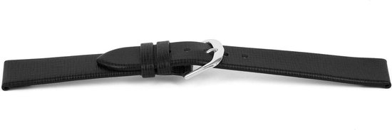 Bracelet de montre Universel G154 Cuir Zwart 20mm