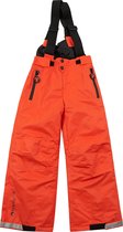 Ducksday -  skibroek met afneembare  bretellen voor kinderen -  unisex -  Oranje - 98/104 - promo
