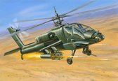 1:144 Zvezda 7408 Apache Helicopter Plastic kit