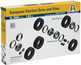 1:24 Italeri 3909 European Tractors Tyres and Rims Plastic kit