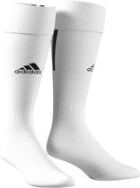 adidas - Santos 18 Socks - Witte Voetbalsokken - 46 - 48 - Wit
