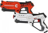 Lasergame Pistolen Set - Infrarood - Oranje - Wit