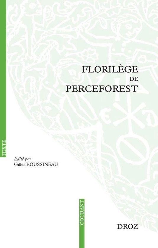 Textes courants - Florilège de Perceforest - cover