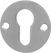 Cilinderrozet - RVS geborsteld - RVS - GPF bouwbeslag - Binnendeur - GPF0902.06 50x2mm RVS geborsteld